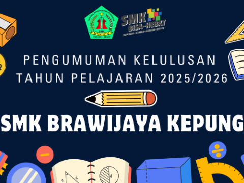 PENGUMUMAN KELULUSAN SMK BRAWIJAYA KEPUNG TA 2025/2026